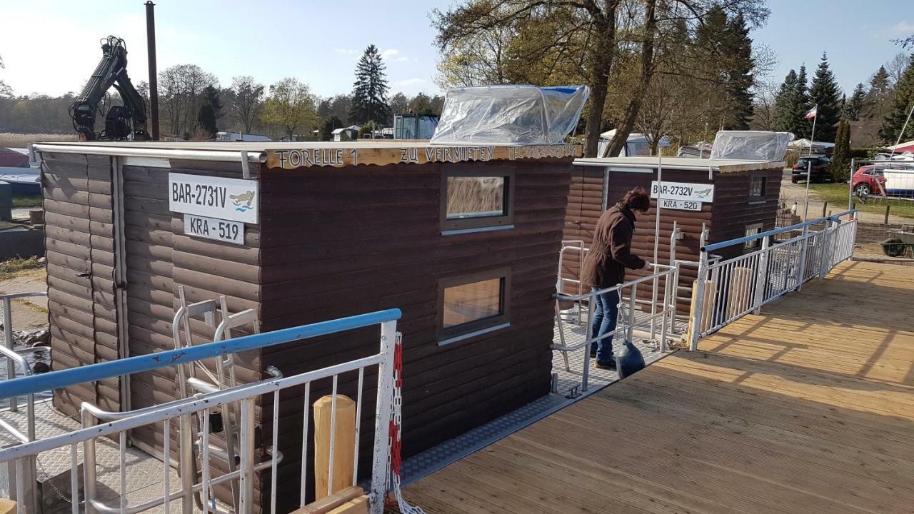 Hausboot Krakow Am See Forelle 1 Und 2 Екстер'єр фото